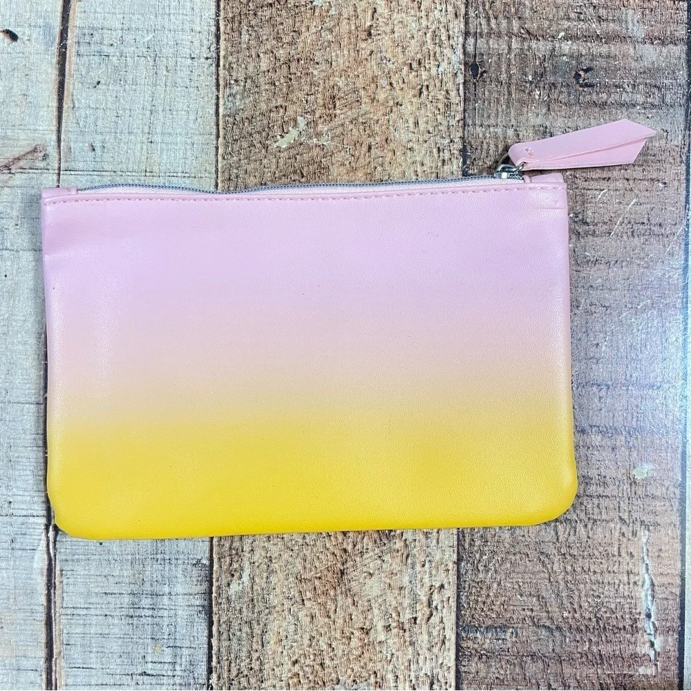 Ipsy Marble Pastel Watercolor Soft Pink Girly Feminine Makeup Bag Bundle